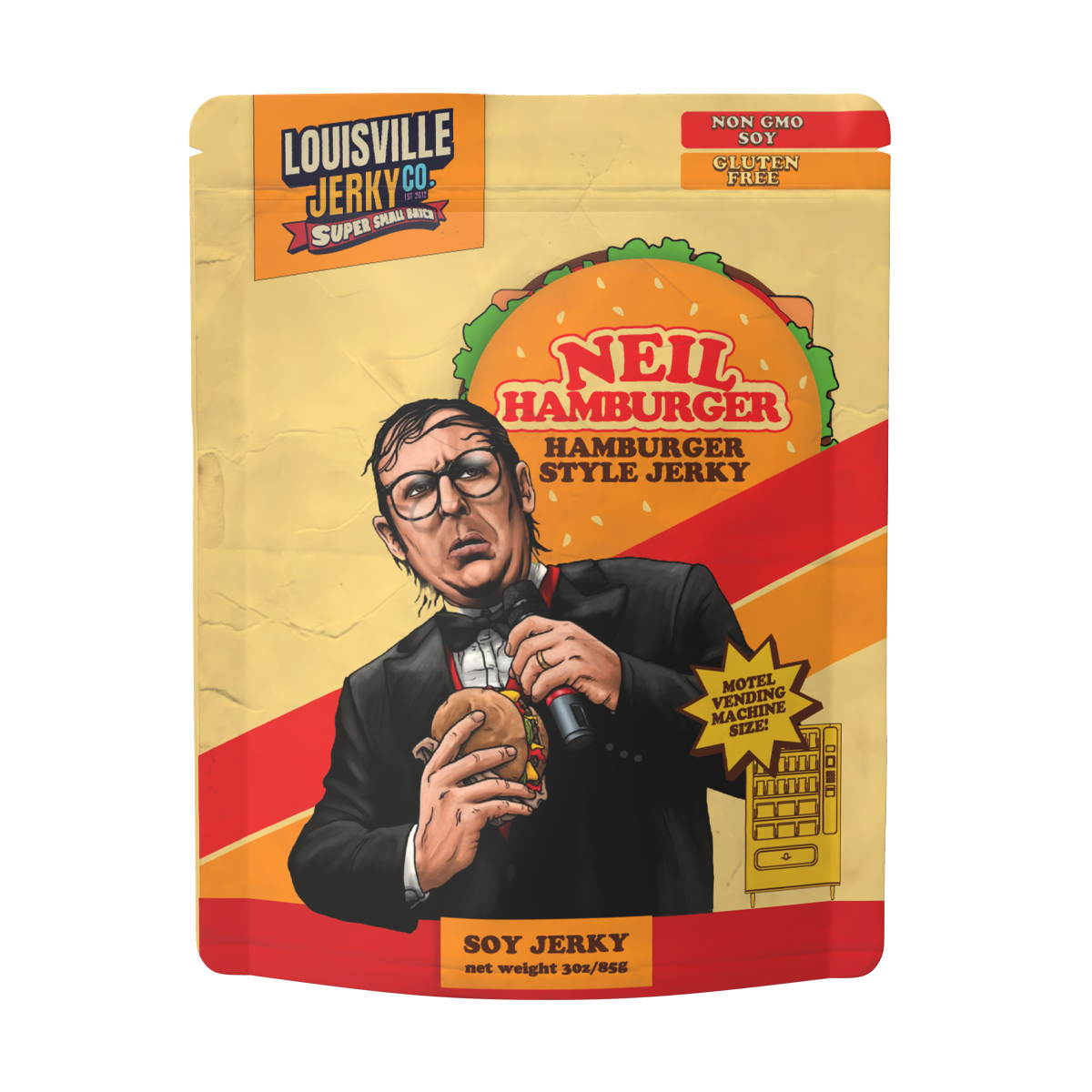 Small Batch Neil Hamburger Plant Based Jerky