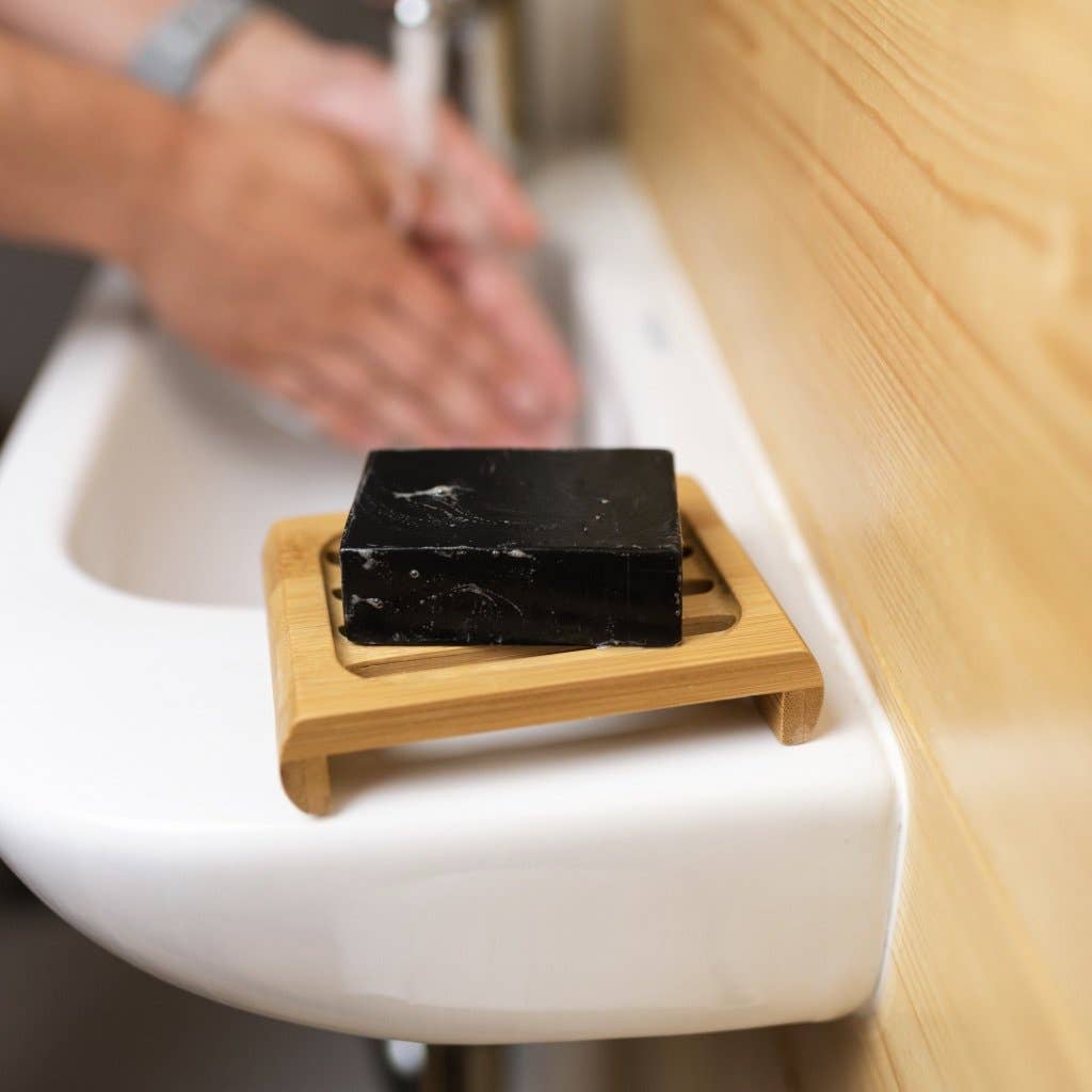 Slotted Bamboo Soap Lift