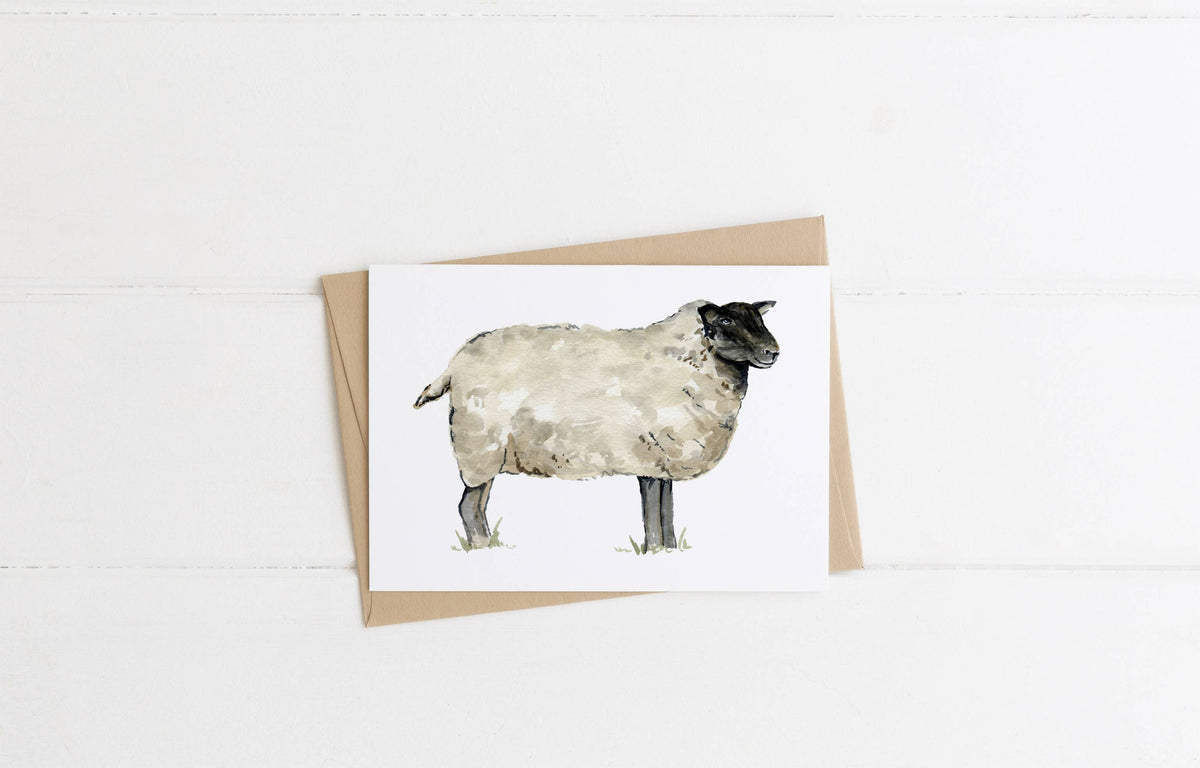 Sheep Greeting Card