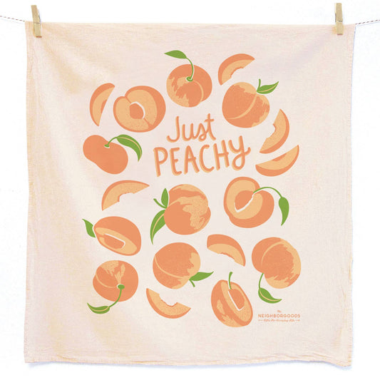 Peach Tart Tea Towel Set