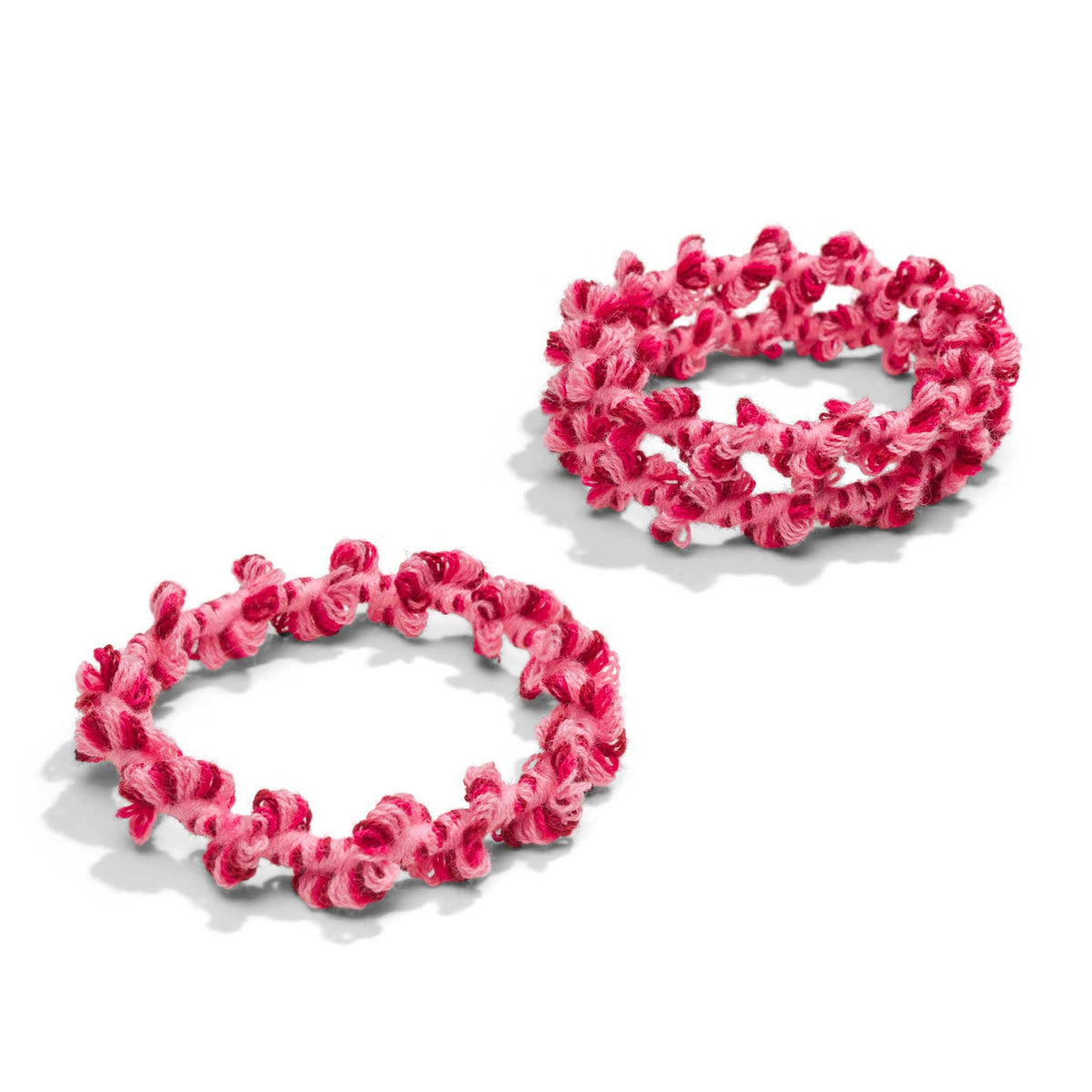 Crochet Hair Ties: Hair Health, Organic Elastics, Hot Jam