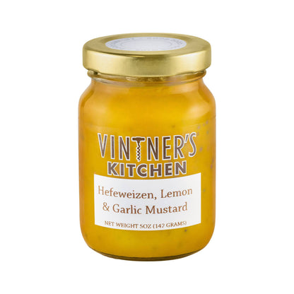 Hefeweizen Lemon and Garlic Mustard