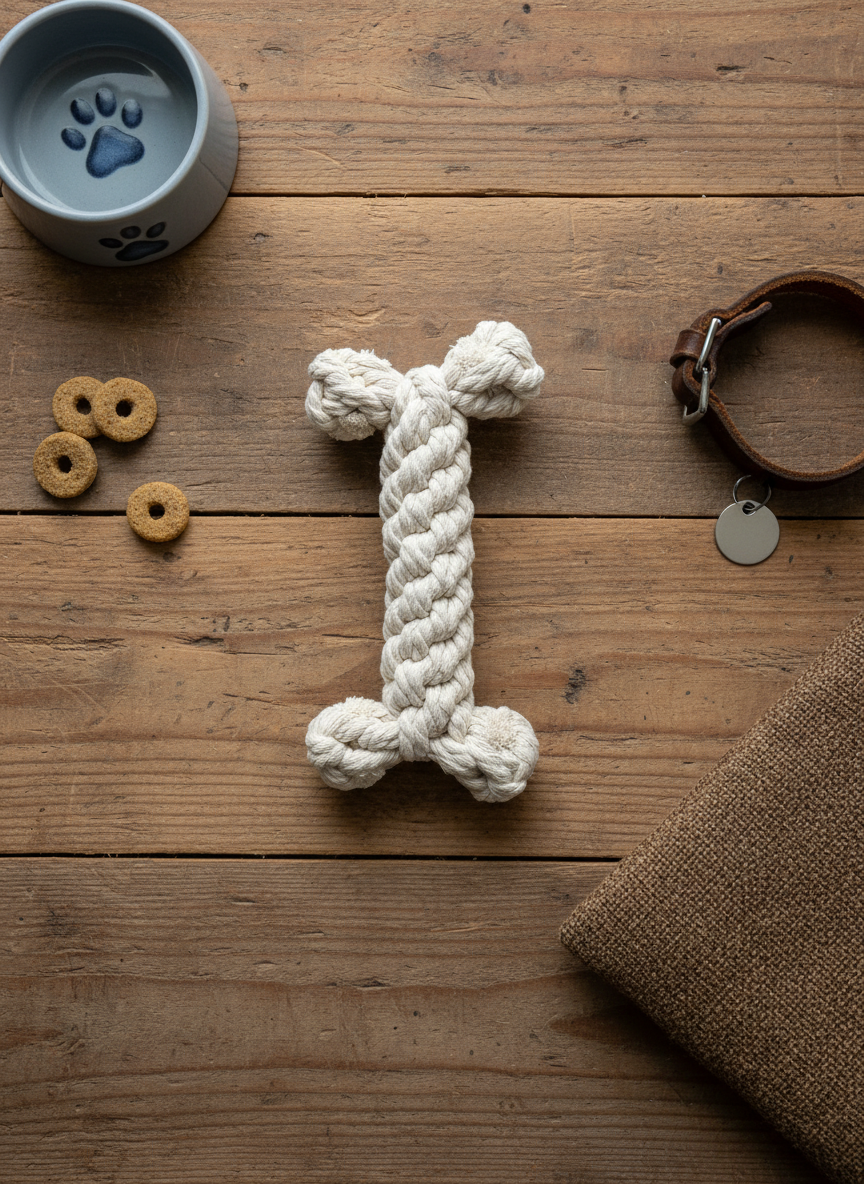 Sustainable Rope Animal Dog Chew Toys