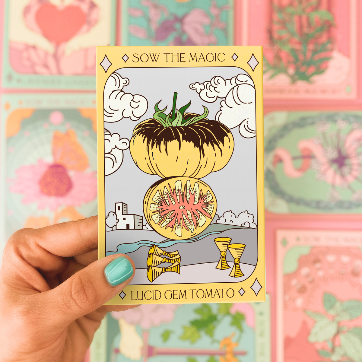 Lucid Gem Tomato Tarot Garden