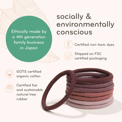 Plastic-free Hair Ties