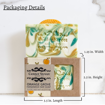 Orange Grove Vegan Handmade Soap Bar