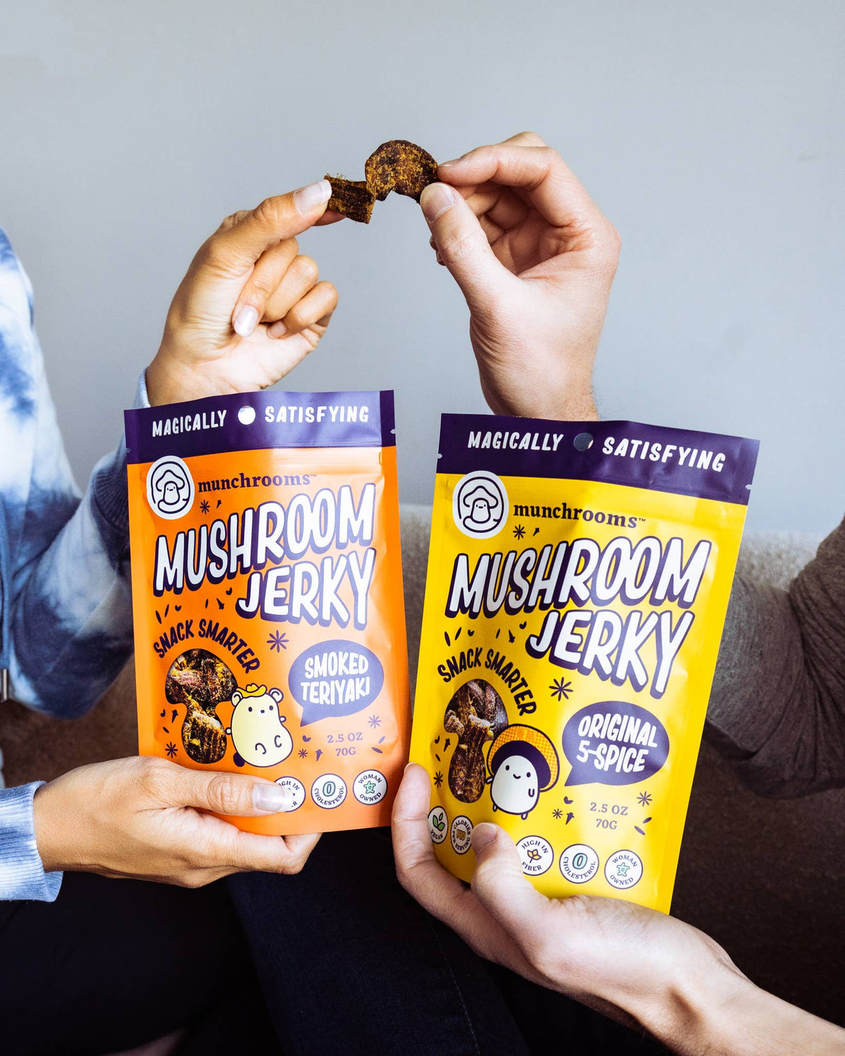 Smoked Teriyaki Munchrooms