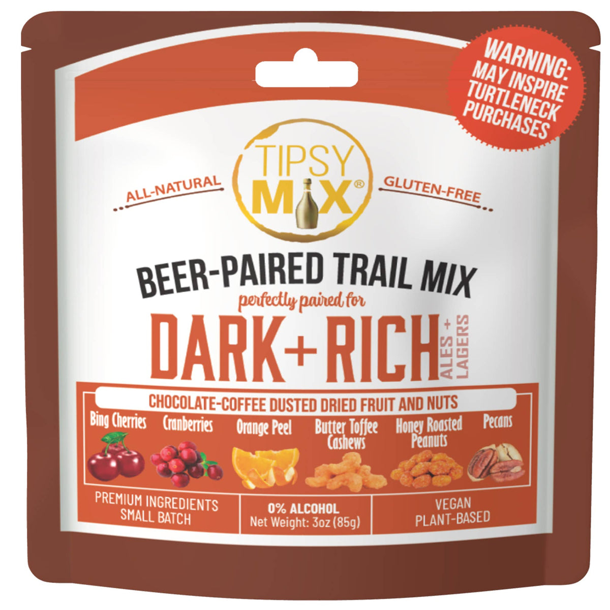 Beer-Paired Trail Mix, Dark & Rich