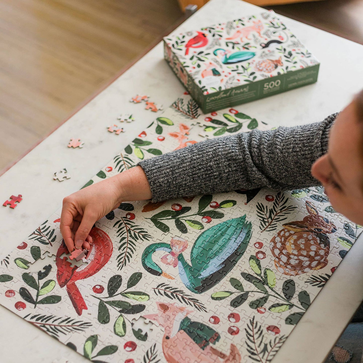 Woodland Animals - 500 Piece Jigsaw Puzzle