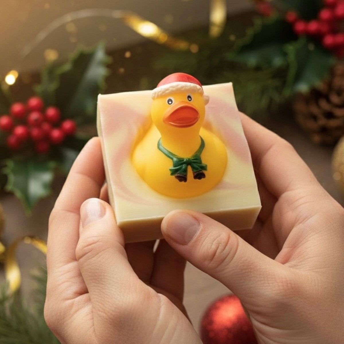 Jingle Suds Holiday Handmade Soap Bar