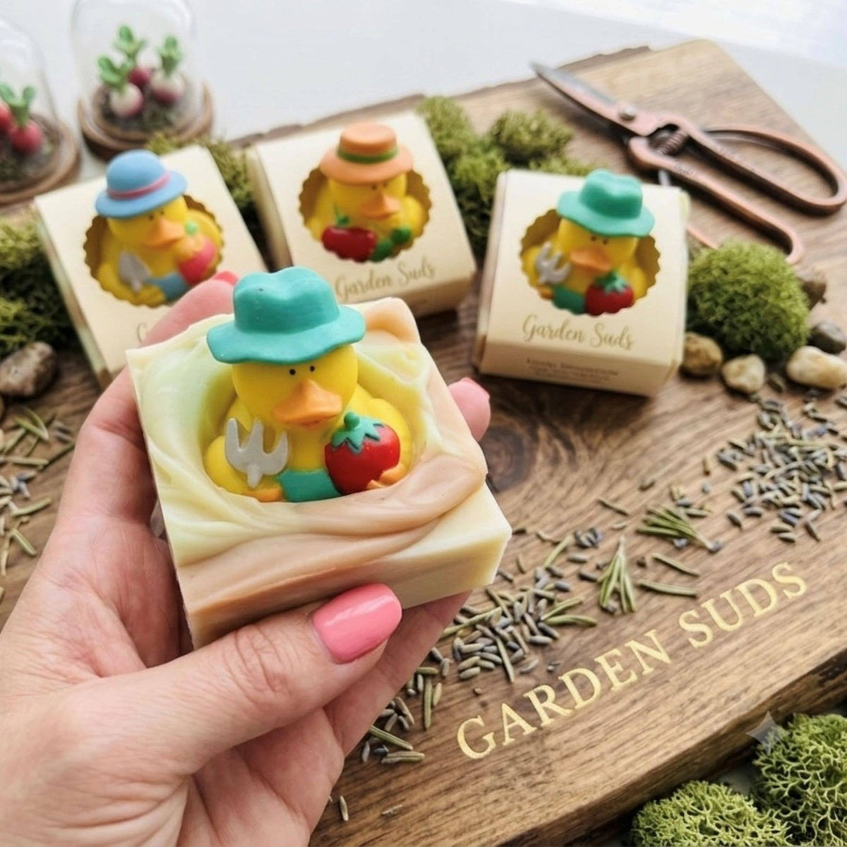 Garden Suds Handmade Novelty Soap Bar