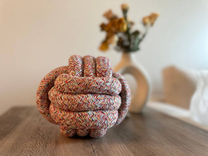 Sustainable Large Rope Dog Ball