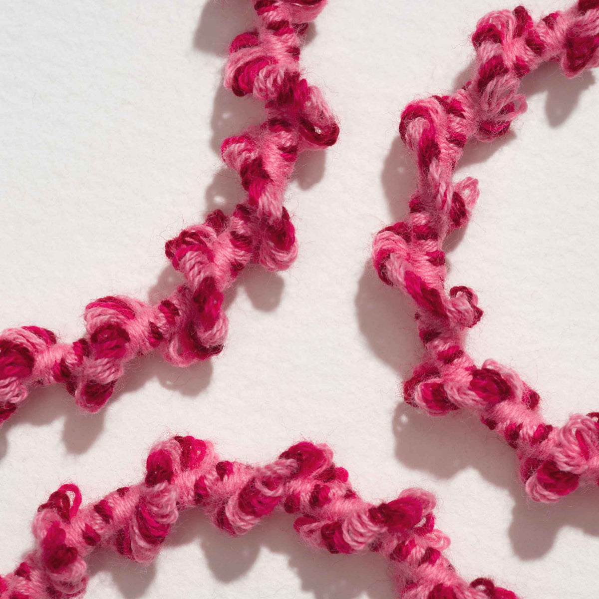 Crochet Hair Ties: Hair Health, Organic Elastics, Hot Jam