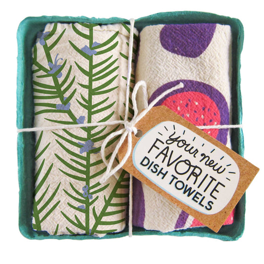 Rosemary & Fig Tea Towel Set