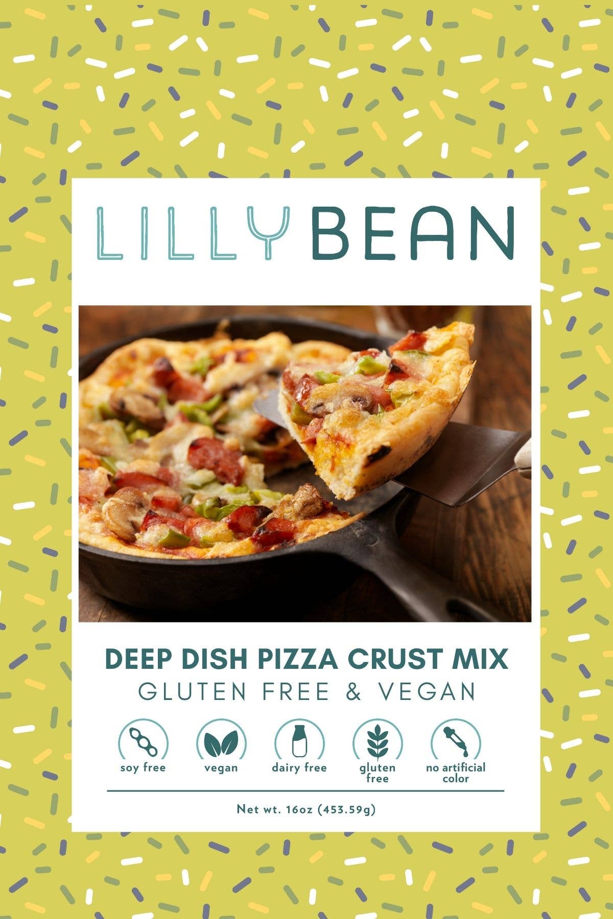 Deep Dish Pizza Crust Mix (Vegan & GF)