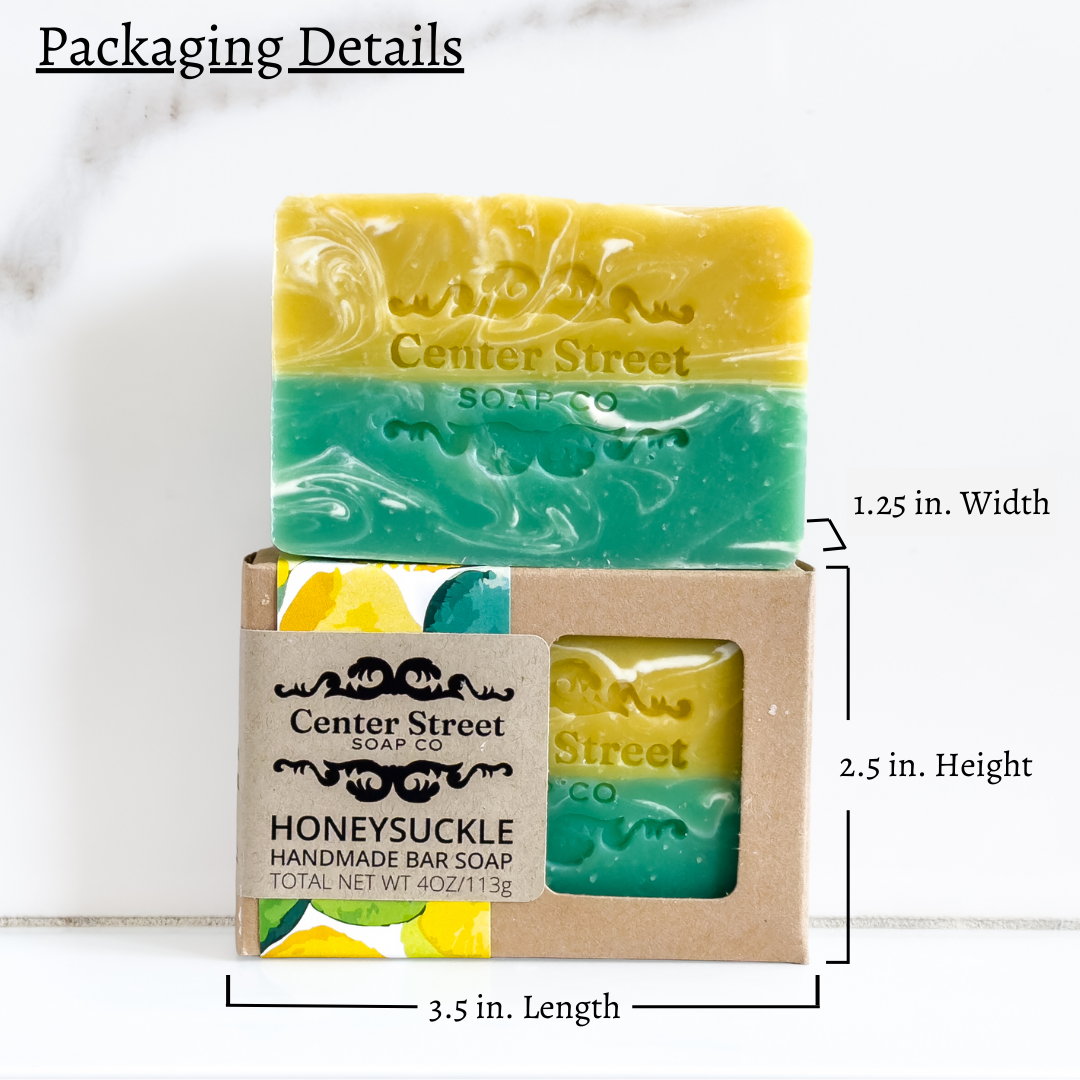 Honeysuckle Spring Handmade Soap Bar