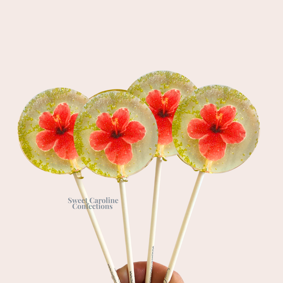 Hibiscus Lollipops, Lychee Melon Flavor