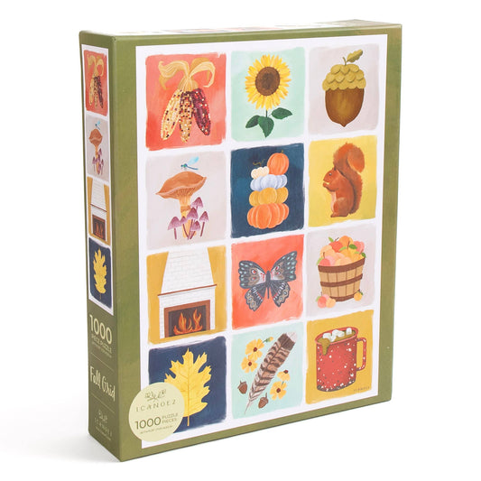 Fall Grid - 1,000 Piece Jigsaw Puzzle