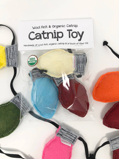 Catnip Christmas Lights 3 on a string & bulk