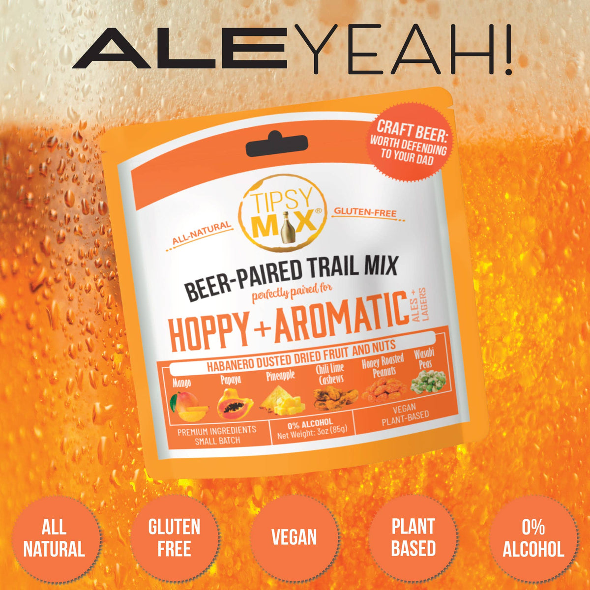 Beer-Paired Trail Mix, Hoppy & Aromatic