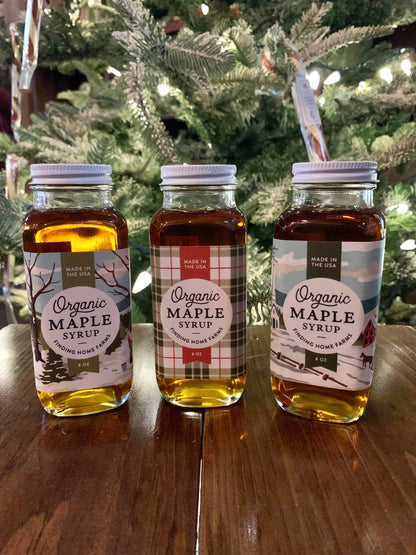 Limited Edition Holiday Maple 8oz Trio