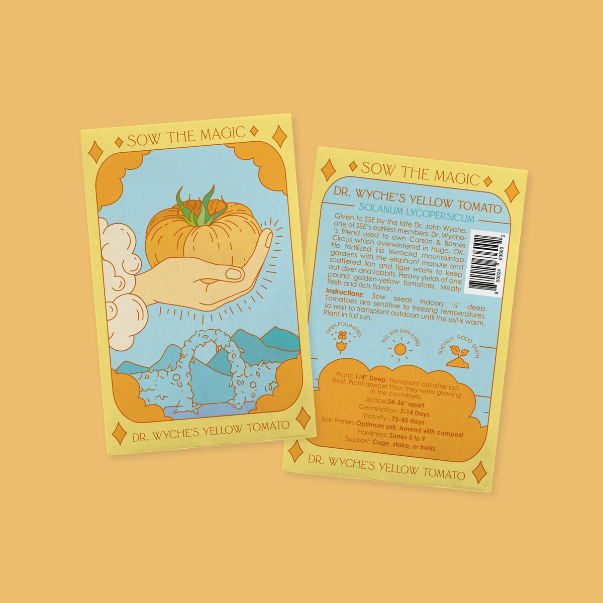 Dr. Wyche's Yellow Tomato Tarot Garden