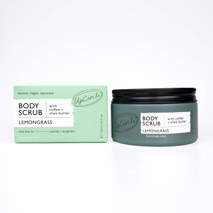 Eco Friendly Lemongrass Body Scrub