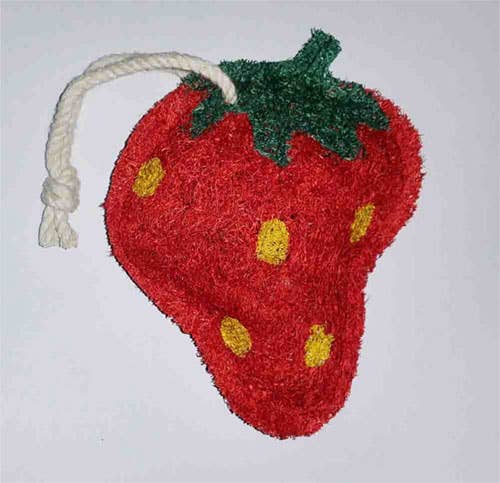 Loofah Veggie & Animal Design Scrubber (choose design)