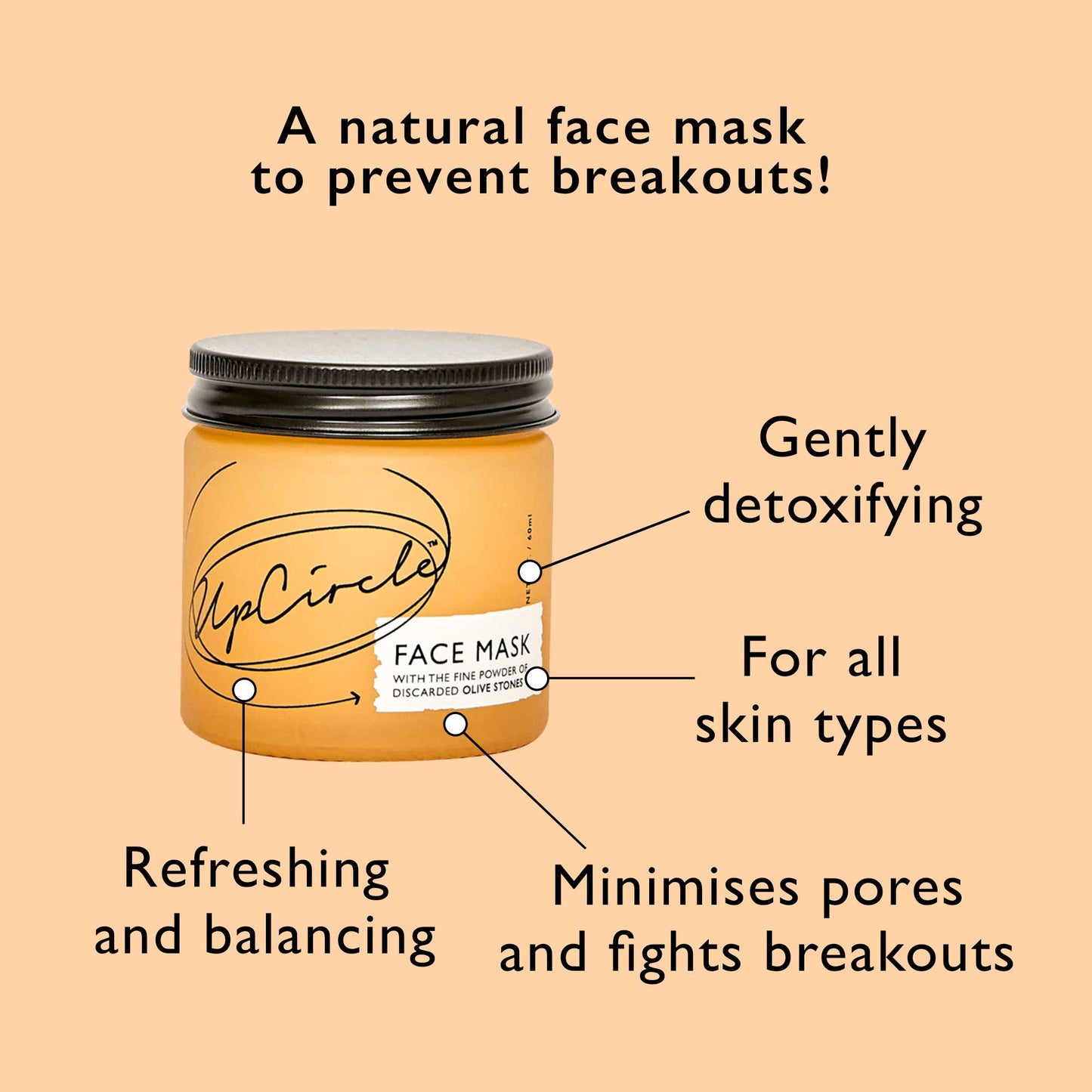 Natural Vegan Spa Eco Face Mask