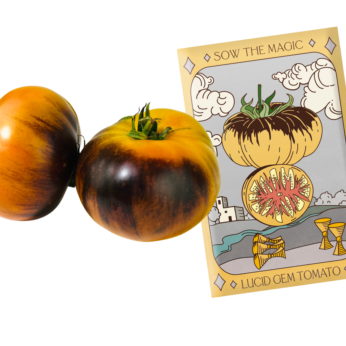 Lucid Gem Tomato Tarot Garden