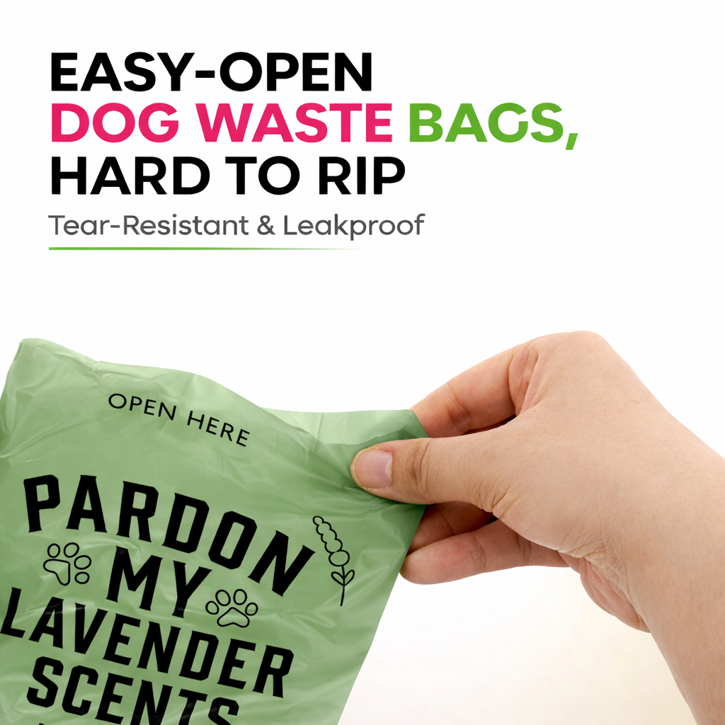 Lavender Dog Poop Bags