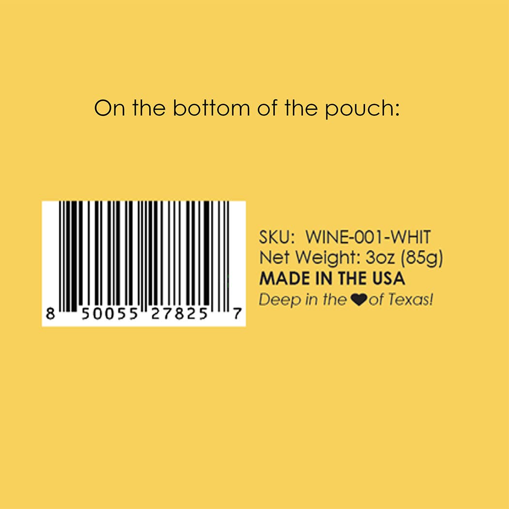 Wine-Paired Trail Mix, White Wines