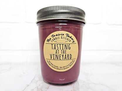 Tasting at the Vineyard Scented Soy Wax Candle