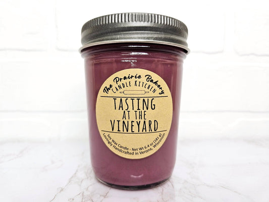 Tasting at the Vineyard Scented Soy Wax Candle