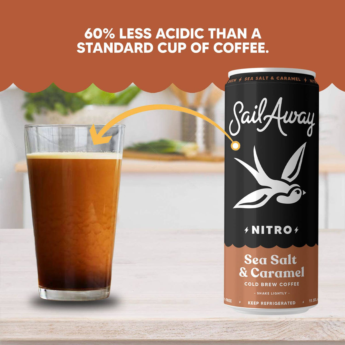 Cold Brew Coffee Cans - Sea Salt & Caramel