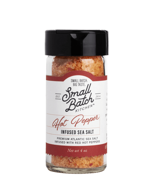 Hot Pepper Infused Sea Salt