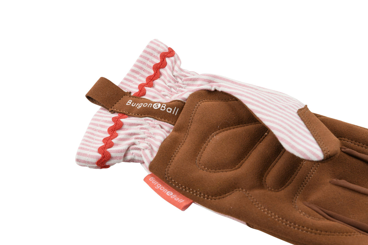 Blush Stripe Gloves