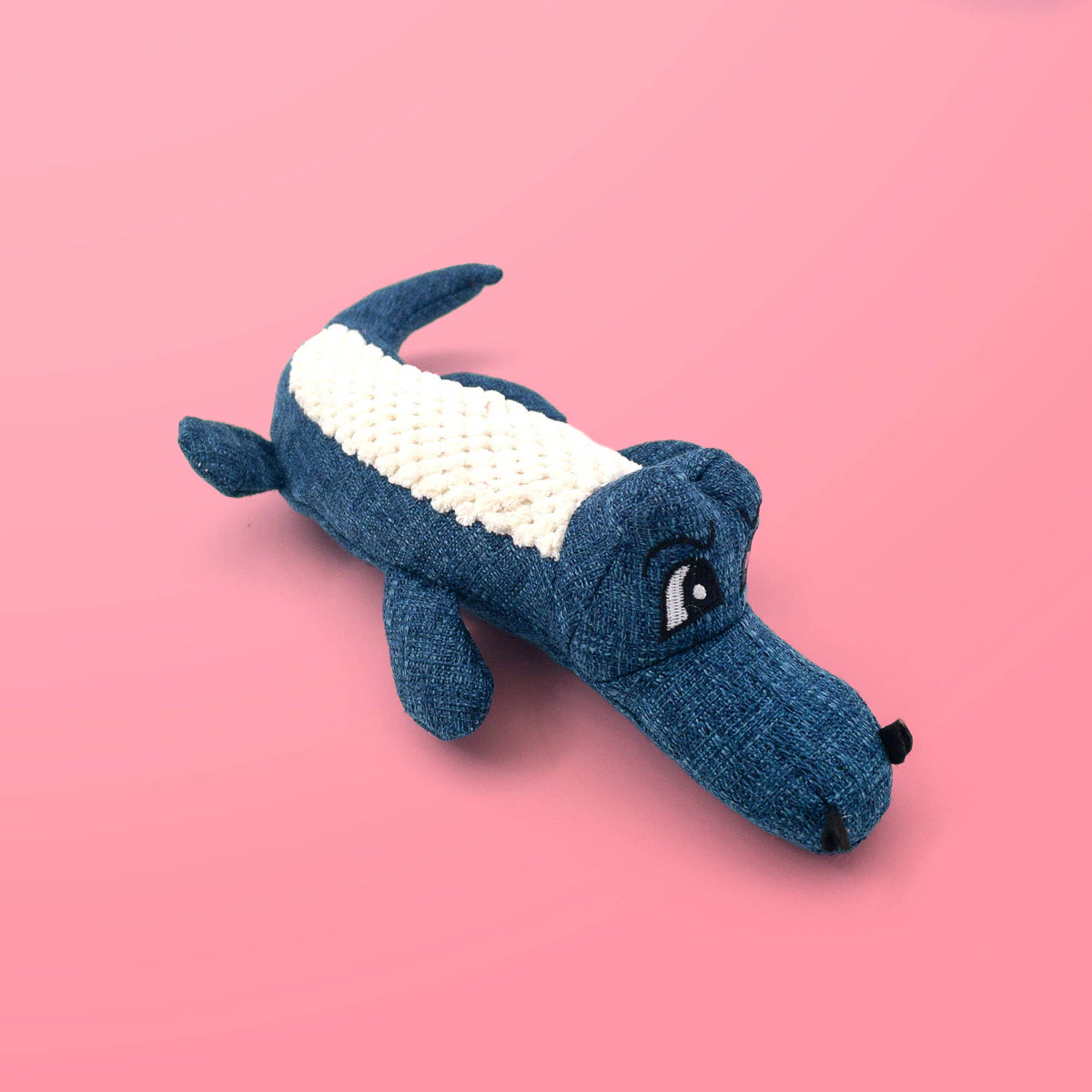 Alligator Plush Dog Toy