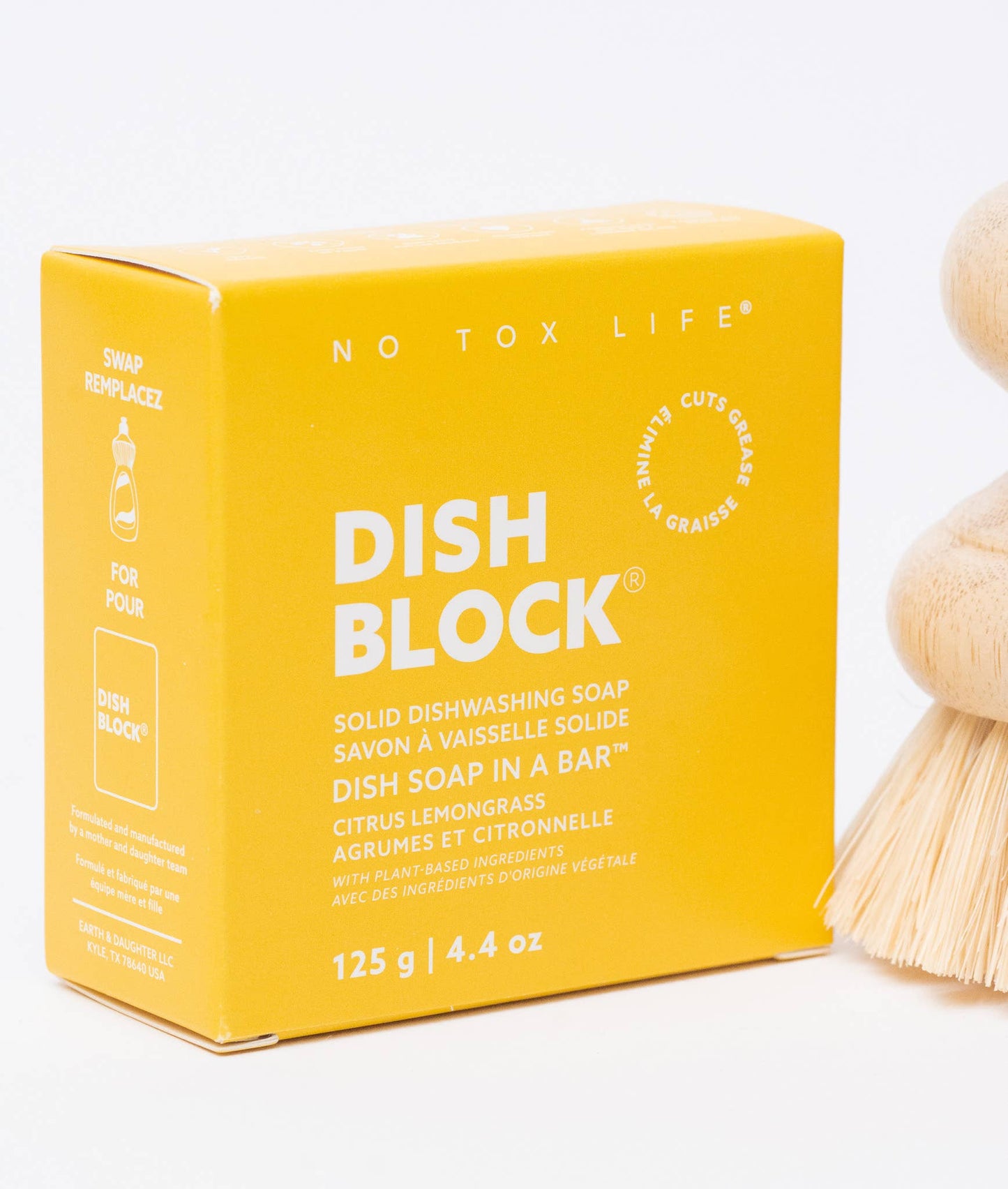 Solid Dish Soap Bar - Citrus Lemongrass