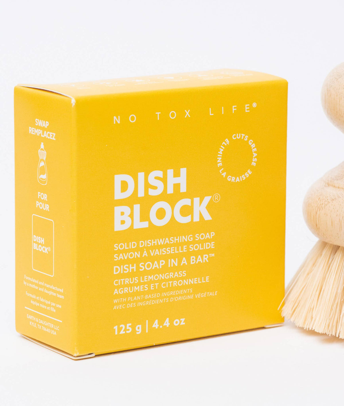 No Tox Life Solid Dish Soap Bar