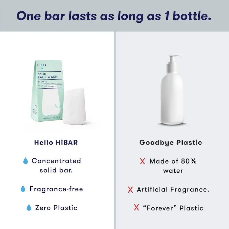 HiBAR Cleanse Face Wash