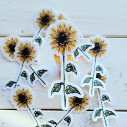 Sunflower Vinyl Sticker