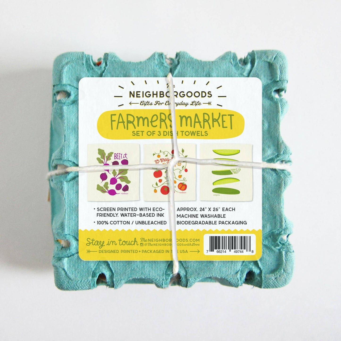 Farmer's Market Tea Towel Set