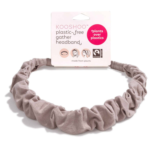 Organic, Plastic-Free Ruched Head Wrap