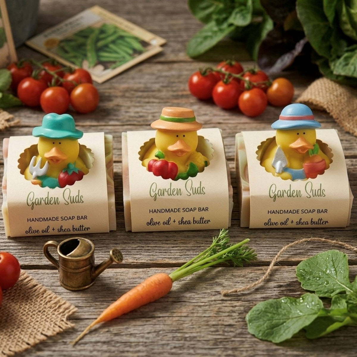 Garden Suds Handmade Novelty Soap Bar