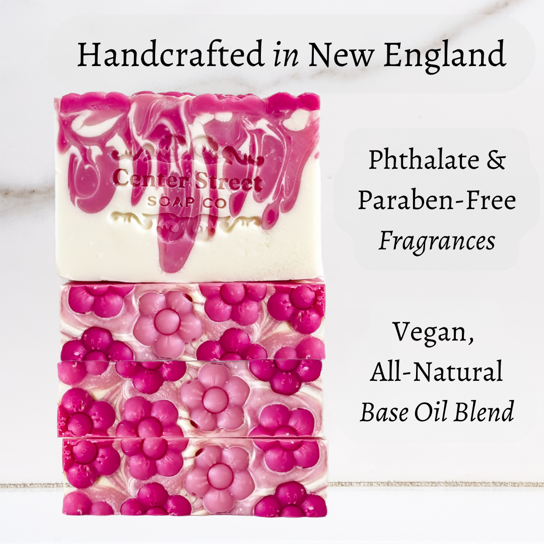 Cherry Blossom Vegan Handmade Soap Bar