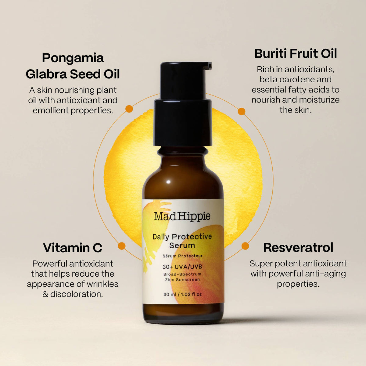 Mad Hippie Daily Protective Serum