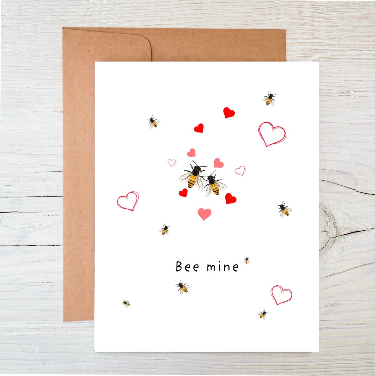 Plantable Valentine, Bee Mine