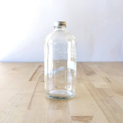 16oz Refillable Glass Bottles - for Saffi Saana display