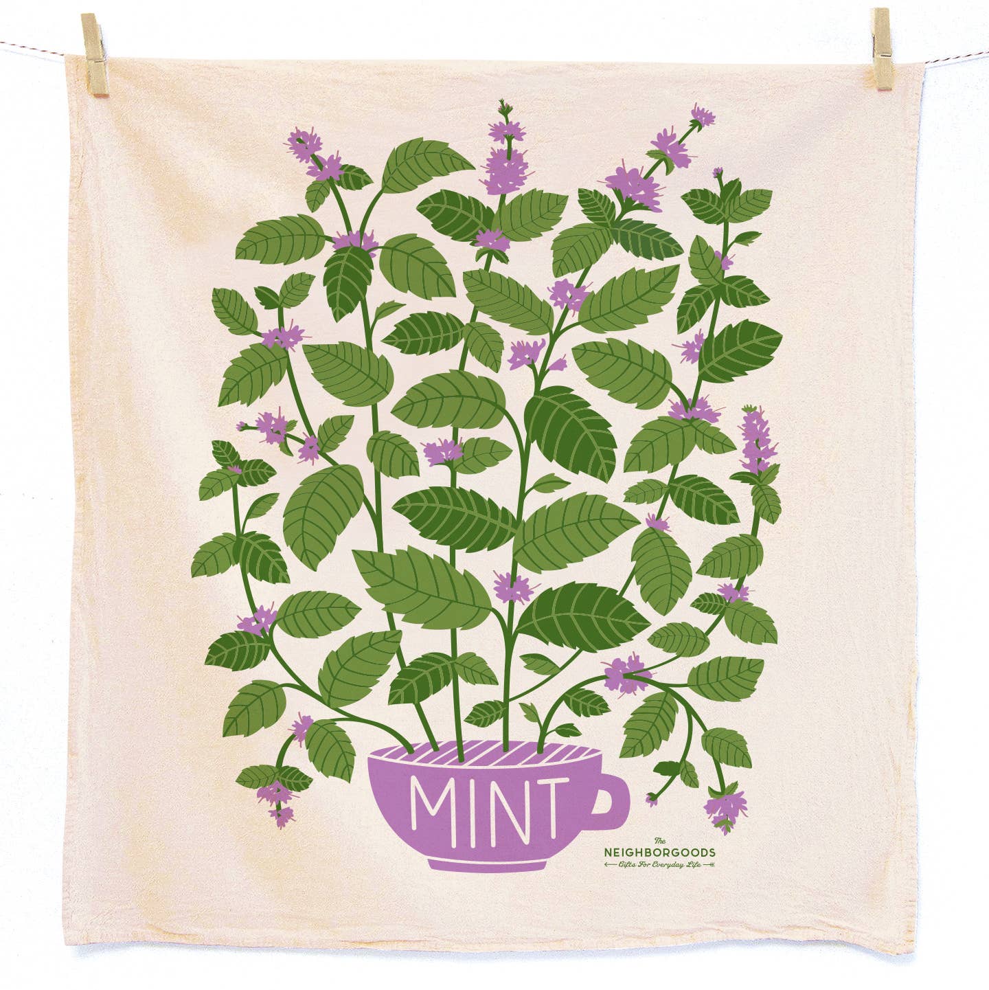 Fresh Herbs Tea Towel Set